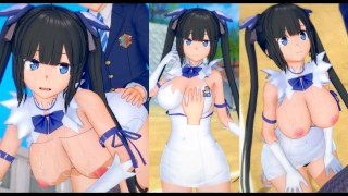 [Jeu Hentai Koikatsu ! ] Avoir des relations sexuelles avec Gros seins DanMachi Hestia.Vidéo d'anime