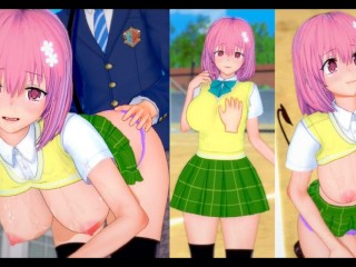 【エロゲーコイカツ！】to LOVEる―とらぶる モモ 3DCG巨乳アニメ動画[Hentai Game Koikatsu! to Love Ru Momo(Anime 3DCG Video)]