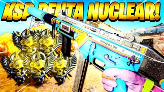 GUERRA FRIA - ''PENTA NUCLEAR'' EM HARDPOINT w/ KSP-45! (Black Ops Cold War 5 NUKES em 1 JOGO)