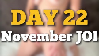O 1º de novembro JOI - DIA 22