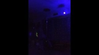 Blacklights and stripper pole again