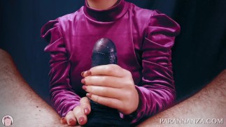 Masturbação com meia-calça - orgasmo duplo arruinado