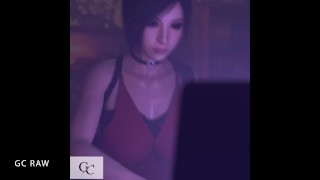 Dur travail Ada Wong. CRAW. Mal résident 