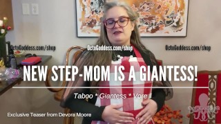 Step-Mom is a Giantess Vore Handjob POV TEASER