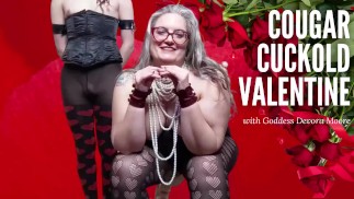 Cougar Cuckolds you for Valentine's Day Oral Service POV TEASER