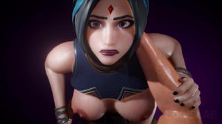 Animation avec Raven (DC) de Fortnite (Remaster 2021) (SON, 60FPS, 4K)