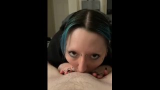 Holiday Transgender Blowjob 