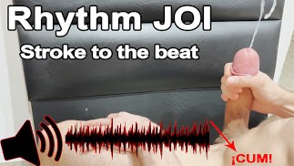 Rythme JOI: ASMR Stroke au rythme - Jerk Off Instructions (4K-60FPS)