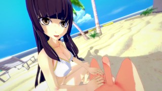 (POV)エッチな神楽ミカズチはあなたのディックヘンタイフェアリーテイルを吸います