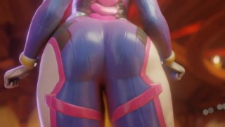 DVA Overwatch Bass Slut 3d pmv hmv