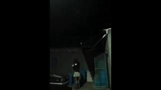 Kasnicole 302 户外露出female mask面具大连体JK格裙脱过膝黑丝穿裤袜黑丝遥控震动自慰