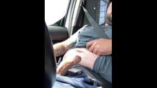 An einem öffentlichen Ort angehalten (CUM EXPLOSION) 