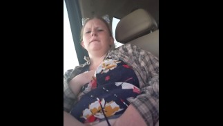 Se masturber dans le camion avec un Lush dans ma chatte
