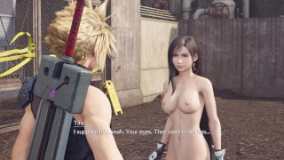 Tifa, entièrement Naked, se promener - Procédure pas à pas nue FF7 RMK Partie 3