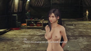 Tifa, entièrement Naked, se promener - Procédure pas à pas nue FF7 RMK Partie 4