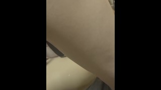Afeitando mi culo
