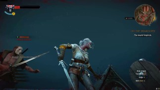 Ciri ryona + tenue ragdoll par défaut - The Witcher 3