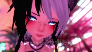 La chica en bikini más caliente lo quiere en la piscina POV Lap Dance VRChat ERP Gran culo cuerpo perfecto follada en público