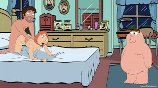 Hentai Guy en famille - Lois Griffin se fait éjaculer dans la chatte - DulceTheMouse