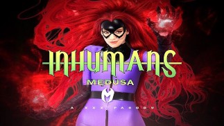 Erin Everheart alors que la reine des INHUMANS de MEDUSA est devenue Femme Fatale porno VR