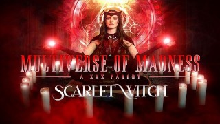 Hazel Moore comme SCARLET WITCH draine vos pouvoirs dans UN MULTIVERSE DE MADNESS VR