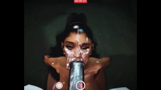 Phat Ass Thick Ebony Babe da cabeza descuidada y follada por bbc en el pasillo del apartamento - Second Life