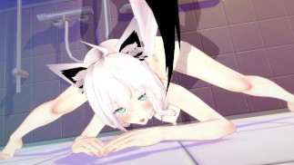 【Vtuber 白上フブキ】白上フブキがジャックオーランタンポーズしてるだけLoop9