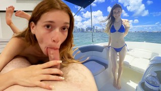 PRENDRE MY GF Jessica Marie SUR UN BATEAU ET PUIS DEUX TOURS RETOUR CHEZ MOI