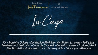 La Cage [Audio Porn Français JOI Cage Sissy SPH Après Anal FemDom]