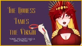 F4M Le Lioness apprivoise le Virgin ASMRHandjobBlowjobFemDomGFD (Script par SelphiaNSFW)