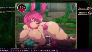 Mage Kanades Futanari Dungeon Quest gameplay et rencontre avec des lapins en fourrure