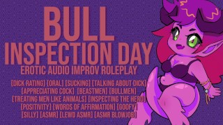 Bull Inspection Day - Eine DirtyBits Anzügliche ASMR-Bewertung