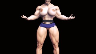 Croissance musculaire Spontaneous fille