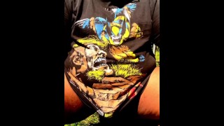 SsecnirpNailati se branler dans un Wolverine vintage et T-shirt sabertooth