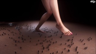 Foule pour la Devil [Giantess Animation]