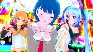 PROJECT SEKAI COLORFUL STAGE ANIME HENTAI COMPILATION (Hatsune Miku, Haruka Kiritani, Kagamine Rin)