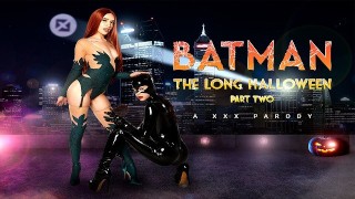 BATMAN dans un trio avec CATWOMAN et POISON IVY pendant le long halloween vr porno