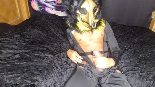 Skulldog masturbation en solo 