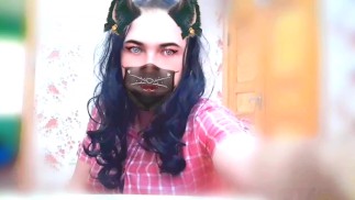 Kitty Ladyboy Seksowny Gorący Ładny Transseksualista Transwestyta Kitty