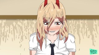 Chainsaw Man Paródia Animação Power