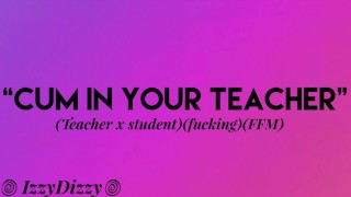 Your teacher wants to fuck you [seducing][dom girl][blow job]