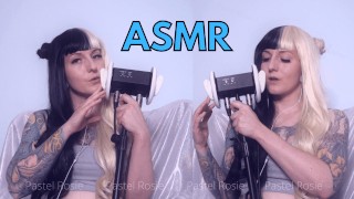 SFW ASMR - Hodina jemného foukání do uší - PASTEL ROSIE Amatérský youtuber Běhá mravenčení