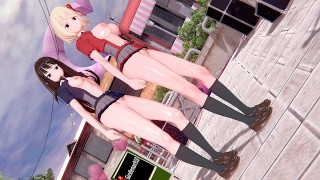 【KKVMD MMD】Chocolate Cream 錦木千束 井ノ上たきな 【リコリス・リコイル】