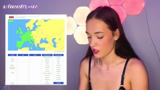 Давай поиграем: Географические игры с вибрирующим фаллоимитатором!