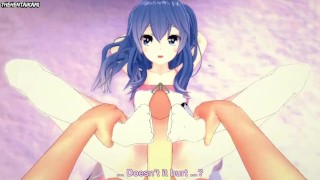 Hentai POV voeten date met een live Yoshino Himekawa