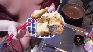 [Prof_FetihsMass] Take it easy Japanese food! [stuffed fried tofu]