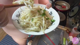 [Prof_FetihsMass] Take it easy Japanese food! [fried rice with bean sprouts]