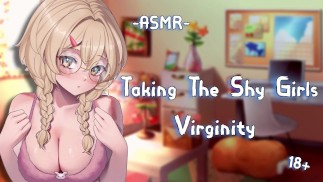 [ASMR][RolePlay] Taking The Shy Girls Virginity