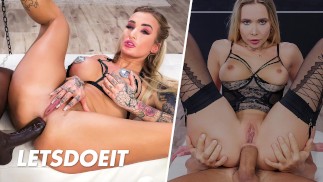 HER LIMIT - GOLDEN BABES - Compilation anale Blonde partie 12