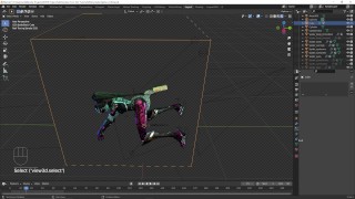 Comment animer le sperme dans le tutoriel porno Blender Overwatch